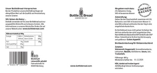 BottleBread Etikett selbst gestalten