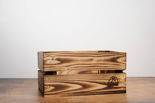 BottleBread Geflammte Holzkiste